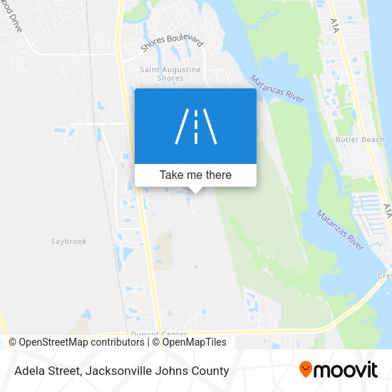 Adela Street map