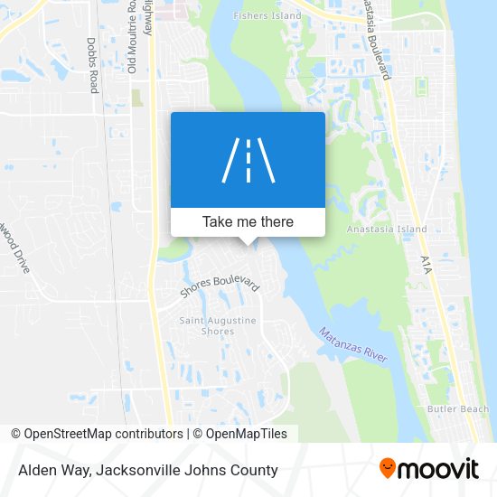Mapa de Alden Way