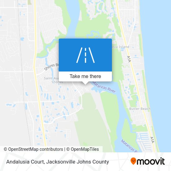 Andalusia Court map