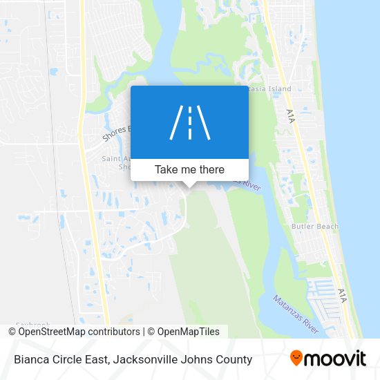 Bianca Circle East map