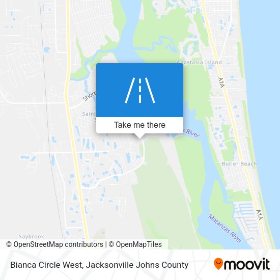 Bianca Circle West map