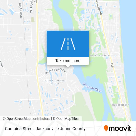 Campina Street map