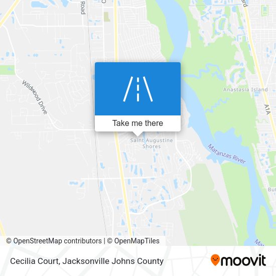 Cecilia Court map