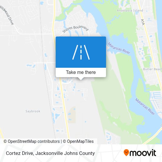 Mapa de Cortez Drive
