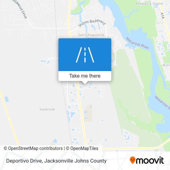 Mapa de Deportivo Drive