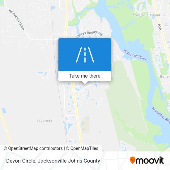Mapa de Devon Circle