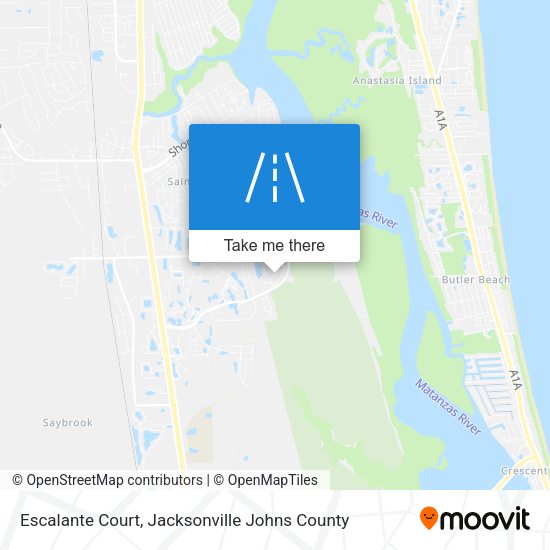Escalante Court map