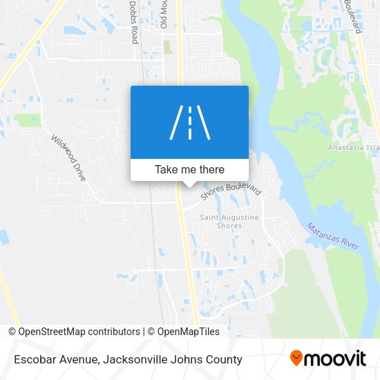 Escobar Avenue map