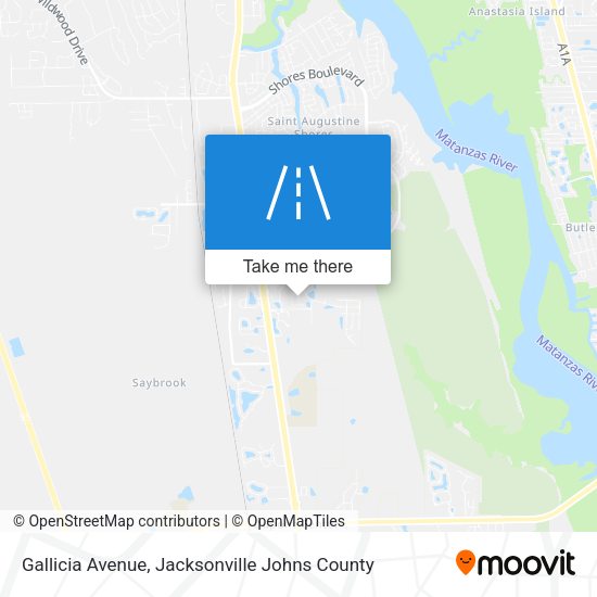 Mapa de Gallicia Avenue