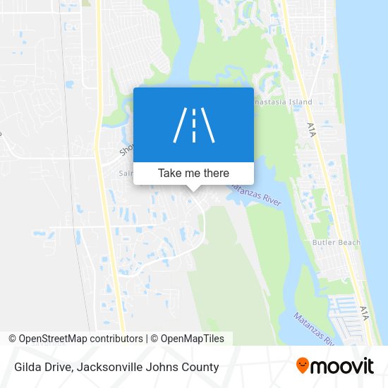 Gilda Drive map