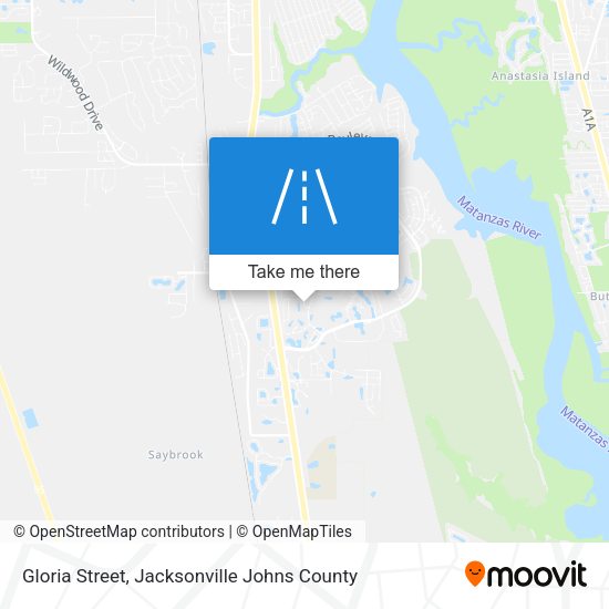 Gloria Street map