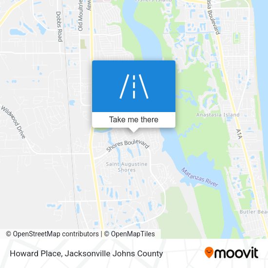 Howard Place map