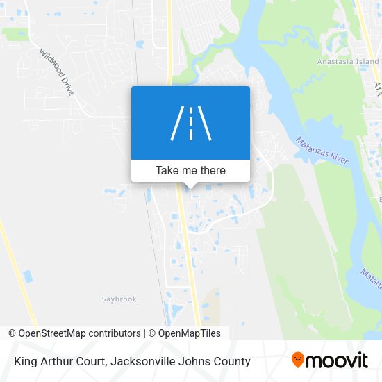 King Arthur Court map