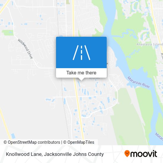 Knollwood Lane map