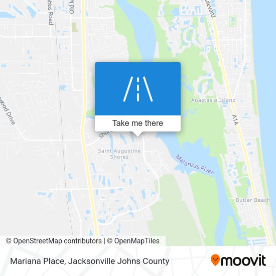 Mariana Place map