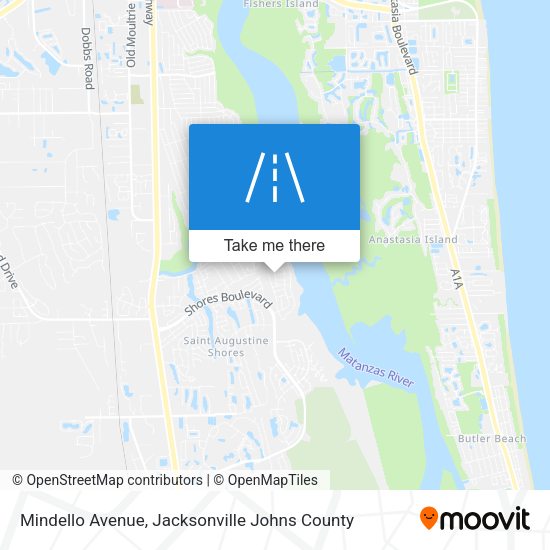 Mindello Avenue map