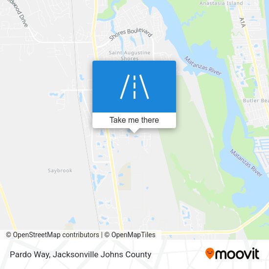 Pardo Way map