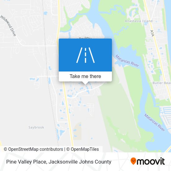 Mapa de Pine Valley Place