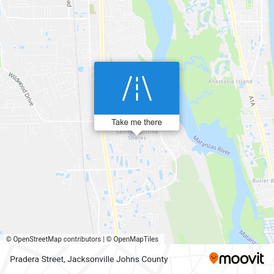 Pradera Street map