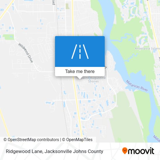 Mapa de Ridgewood Lane