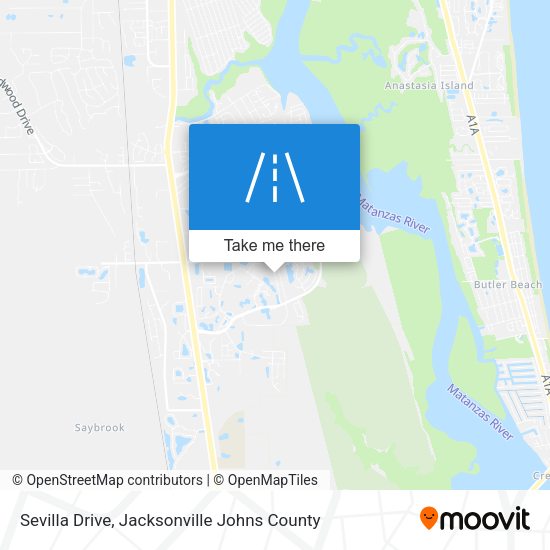 Mapa de Sevilla Drive