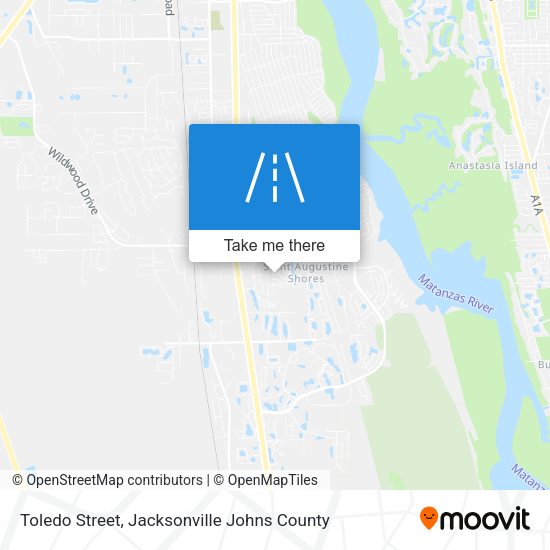 Toledo Street map