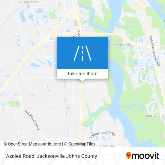 Azalea Road map