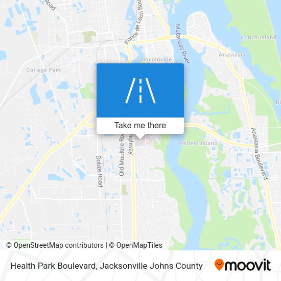 Health Park Boulevard map
