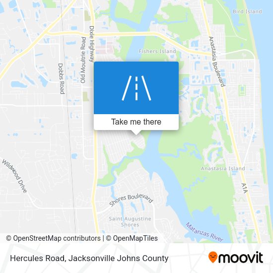 Mapa de Hercules Road