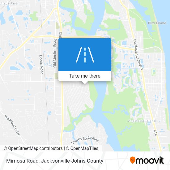Mapa de Mimosa Road