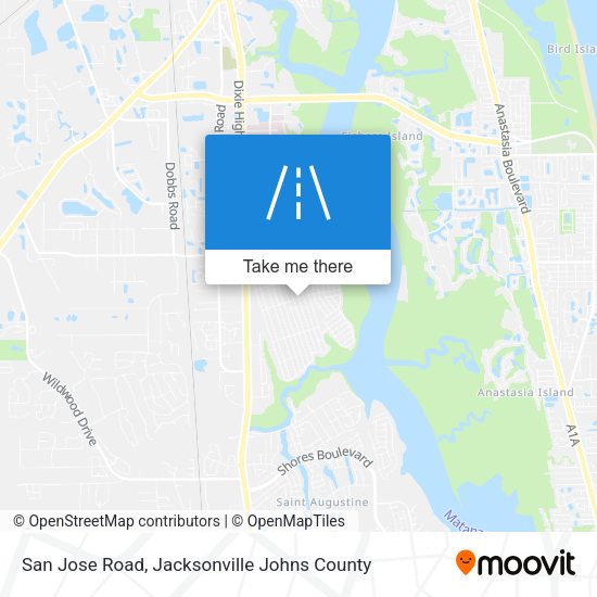 San Jose Road map
