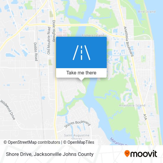 Mapa de Shore Drive