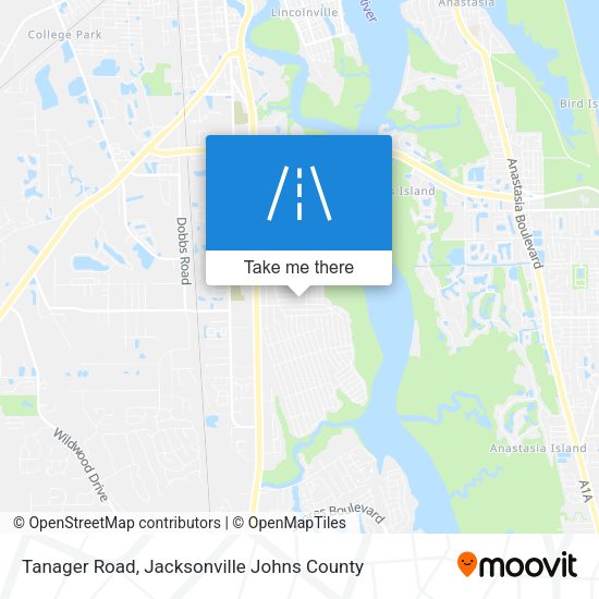 Mapa de Tanager Road