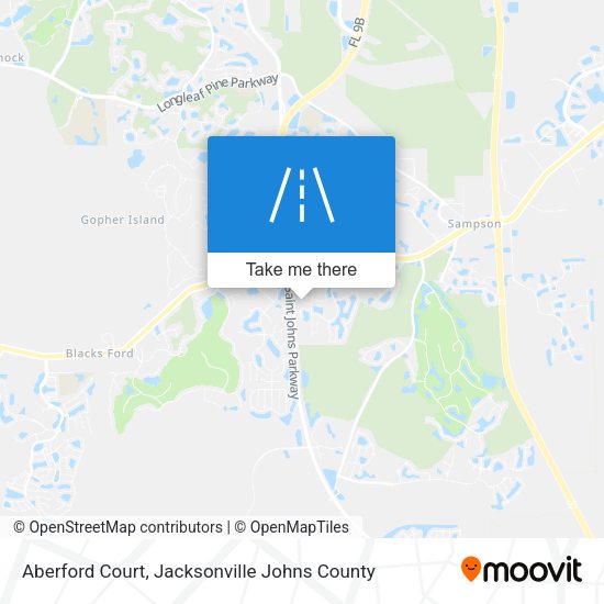 Mapa de Aberford Court