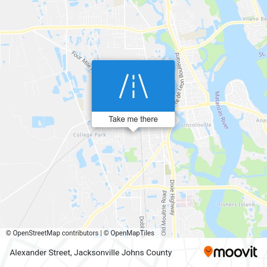 Alexander Street map