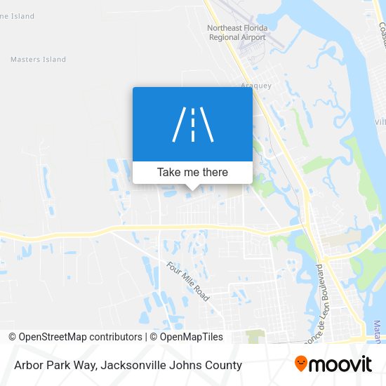 Mapa de Arbor Park Way