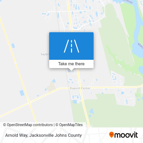 Arnold Way map