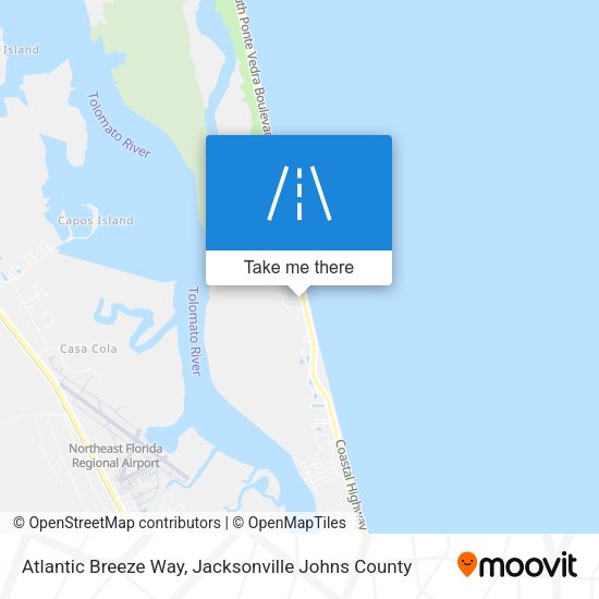 Atlantic Breeze Way map