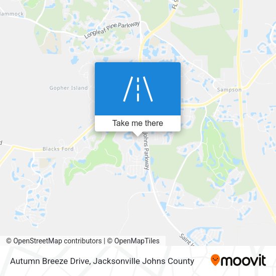 Mapa de Autumn Breeze Drive