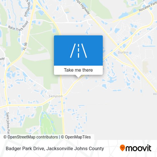Mapa de Badger Park Drive