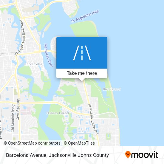 Barcelona Avenue map