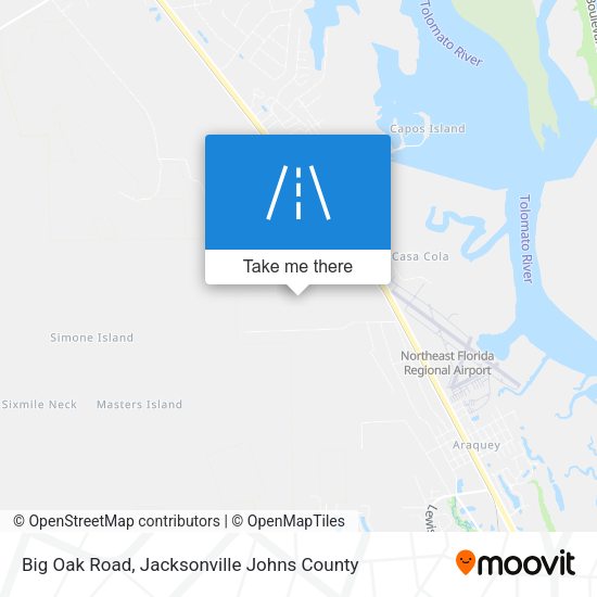 Mapa de Big Oak Road