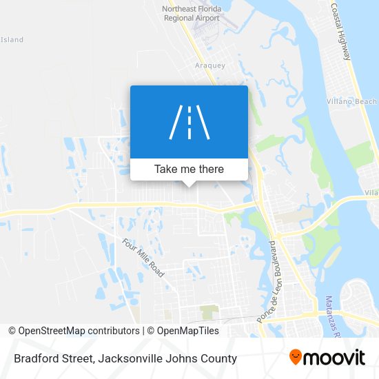 Bradford Street map