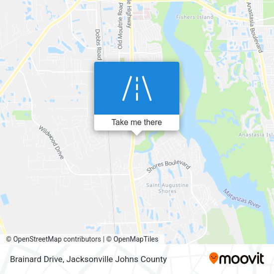 Mapa de Brainard Drive