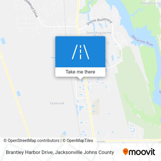 Brantley Harbor Drive map