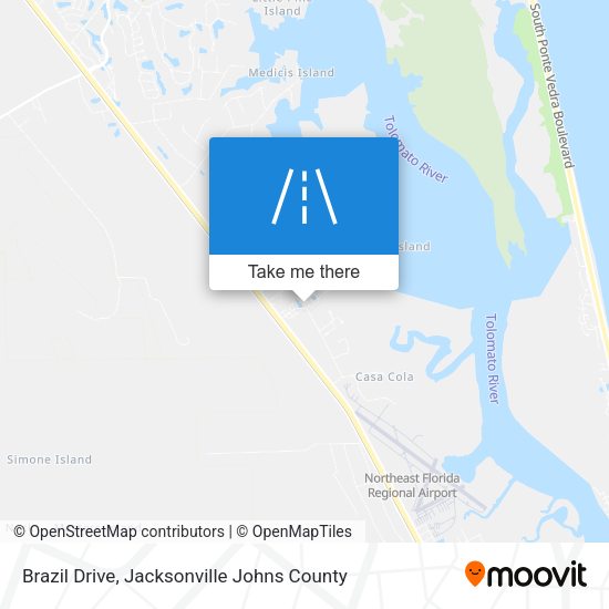Mapa de Brazil Drive