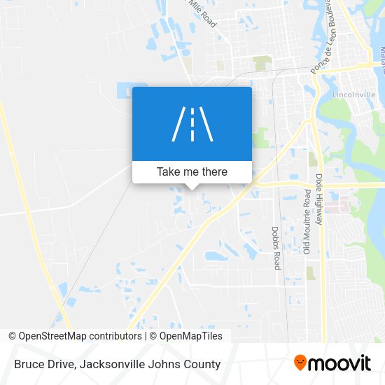 Bruce Drive map