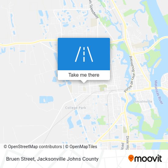 Bruen Street map