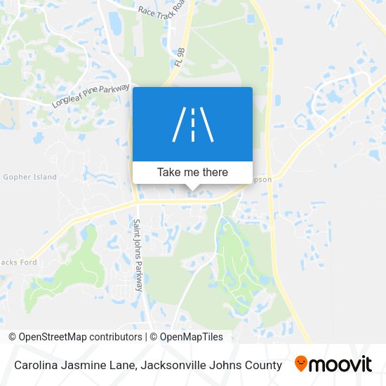 Mapa de Carolina Jasmine Lane