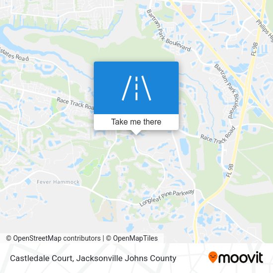 Mapa de Castledale Court